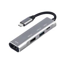 Hub adaptador USB C a HDMI para Samsung Dex Station MHL, Galaxy S8, S9, S10/Plus, Note 10/9, Tab S4, S5E, S6, Thunderbolt 3 2024 - compra barato