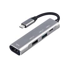 Adaptador usb c para hdmi, hub para samsung dex station mhl, para galaxy s8, s9, s10/plus, note 10/9, tab s4, s5e, s6, tipo c, thunderbolt 3 2024 - compre barato