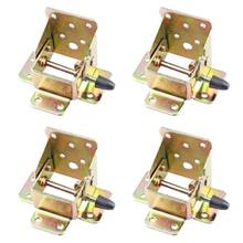 4Pcs/set Iron Locking Folding Table Chair Leg Bracket Hinge Self-Lock Foldable Hinges 2024 - buy cheap