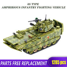 Военная техника WW2 амфибия боевой автомобиль танка модель строительные блоки Бикс игрушки с фигурой подарок 2024 - купить недорого