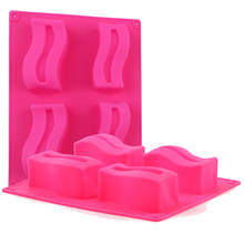 Silicone Rectangular mousse cake Shaped Kitchen Cake Mold  Candy Chocolate Moulds DIY Party cake decorating tools fondant 3D 2024 - buy cheap