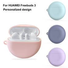 Silicone Earphone Case For Huawei FreeBuds 3 Soft Case Wireless Bluetooth Case For FreeBuds 3 Charging Box Headphone Cover 2024 - buy cheap