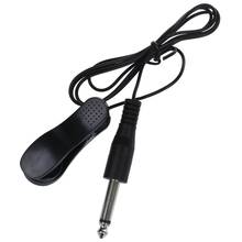 Universal General Guitar Acoustic Clip On Pickup Piezo Contact Microphone Black 2024 - buy cheap