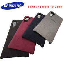 Samsung Note 10 Soft Suede Leather Case For Samsung Galaxy note 10 Note10 phone case Anti-knock Full Protection Phone Cover 2024 - buy cheap