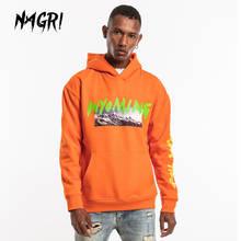 Nagri kanye moletom com letras grafite estampado para homens wyserve, álbum de música, moda casual, hip-hop, capuz com capuz 2024 - compre barato