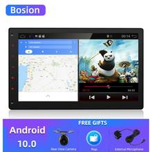 Radio con GPS para coche, reproductor con Android 10,0, cuatro núcleos, 2 Din, DVD, 10,1 pulgadas, 1024x600, HD, unidad de navegación, estéreo, AUX IN 2024 - compra barato