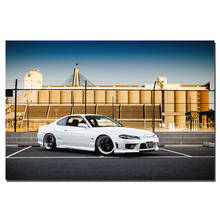 Nissan Silvia S15 Supercar Poster Canvas Painting Decoration Wall Art Picture for Living Room 2024 - buy cheap