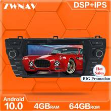 Android 10.0 4+64G screen Car DVD Player GPS Navi For Toyota corolla 2013-2016 GPS Auto Radio Stereo Multimedia Player Head Unit
