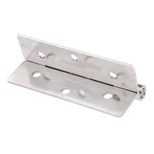 Stainless Steel Spring Marine Boat Cast Square Door Deck Hinge Silver 2024 - buy cheap