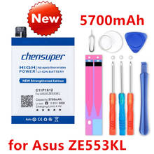 chensupe 5700mAh C11P1612 Battery For ASUS Zenfone 4 Max pro plus ZC554KL X00ID 5.5 For Asus Zenfone 3 ZOOM ZE553KL Z01HDA Phone 2024 - buy cheap