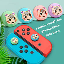 Animal-Crossing Cute Thumb Stick Grip Caps Joystick Button Cover For Nintendo Switch Lite NS Joy Con Controller Thumbstick Case 2024 - buy cheap