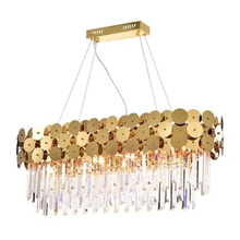 Luxury Modern Chandelier Lighting For Living Room Gold Suspension Wire LED Cristal Lustre Dining Room Crystals Lamps 2024 - buy cheap