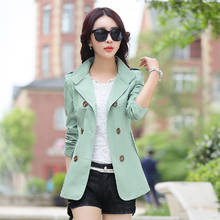 Feminino Casaco 2020 Short Trench Coat For Women Autumn Spring Women's Windbreaker Outwear Trench Female Abrigos WXF184 's 2024 - buy cheap