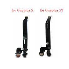 for Oneplus 5/ 5T USB Charger Dock Connector Connecting Charging Flex Cable Repair Spare Parts Test QC 2024 - buy cheap