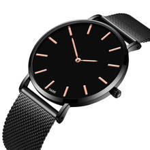 relogio masculino watch men Luxury Quartz Watch Stainless Steel Dial Casual Bracele Watch erkek kol saati 2024 - buy cheap