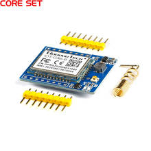 GA6-B mini GPRS/GSM беспроводной Удлинительный модуль, смс Голосовая плата разработки с антенной для Arduino заменить SIM800L 2024 - купить недорого