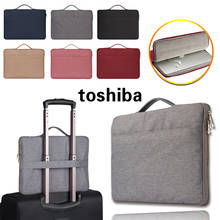 Bolso de mano de nailon con cremallera para ordenador portátil, bolsa impermeable Unisex para portátil Toshiba ENCORE, Portege A30, X20W, X30T, satélite 2024 - compra barato