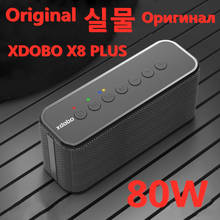 Xdobo-caixa de som portátil, 60w, x8, 80w, x8 plus, bluetooth, grave, estéreo, para computador, barra de som, centro de música, boom box 2024 - compre barato