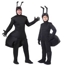 Disfraz de Halloween para niños y adultos, nuevo disfraz de animales, insectos, hormiga negra, película de Carnaval 2024 - compra barato