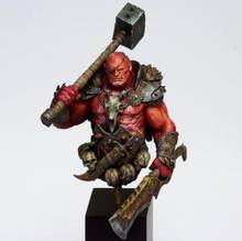Figura de resina homem guerreiro antigo com espada busto (sem base), kits de modelo, miniatura, gk, sem montagem, pintado, 1/10 2024 - compre barato