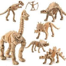 12pcs Dinosaur Skeleton Fossils Assorted Bones Figures Toys Kids Christmas Gift  2024 - buy cheap