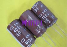 Capacitor de alta frequência original japonês nippon kmg series 105c, capacitor de alumínio eletrolítico com frete grátis 2024 - compre barato