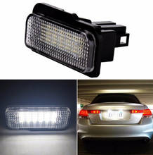 Bombilla LED Canbus para placa de matrícula, sin Error, 12V, blanco, 6000k, para Mercedes Benz W203, 5D, W211, W219, R171, 2 uds. 2024 - compra barato