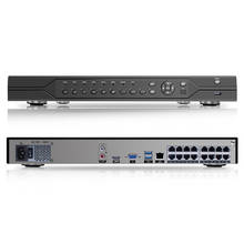 BESDER-grabador de vídeo de red de seguridad, H.265, 16 canales, NVR PoE, ONVIF, P2P, XMEye, POE, H.265, 16 canales, puertos PoE, dos puertos SATA, salida 4K 2024 - compra barato