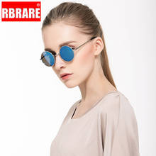 RBRARE Round Alloy Frame Polarized Ladies Sunglasses High Quality Metal Light Photochromic Sunglasses Women Vintage Glasses 2024 - buy cheap