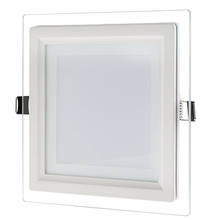 DHL Shipping 40pcs Glass Square Panel Light 3 Color Change Ceiling Downlight Driver Included 2024 - buy cheap