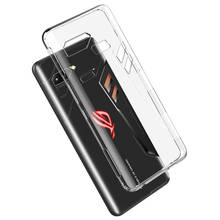 Прозрачный силиконовый чехол для Asus ROG Phone II ROG Phone2 ROG Phone 2 ZS660KL натуральный мягкий чехол для телефона> 2024 - купить недорого
