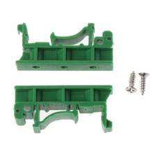 PCB DIN Rail Mounting Adapter Circuit Board Mounting Bracket Holder Carrier Clip 2024 - buy cheap