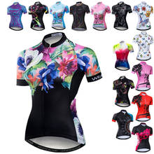 Weimostar-camiseta feminina para ciclismo, roupas de ciclismo, secagem rápida, mtb, verão 2024 - compre barato