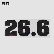 YJZT 18.2CM×6.8CM Personality 26 Point 2 Marathon I Run Decals Car Stickers Vinyl 13D-0504 2024 - buy cheap