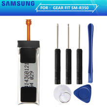 Оригинальный аккумулятор SAMSUNG R350 для Samsung Gear Fit R350 SM-R350 210mA сменный подлинный аккумулятор 2024 - купить недорого