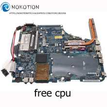 NOKOTION Laptop Motherboard For TOSHIBA Satellite A200 A205 K000055770 K000055760 ISKAA LA-3481P 965GM DDR2 free cpu+heatsink 2024 - buy cheap