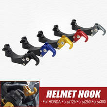 NEW Motorcycle For HONDA Forza 125 Forza 250 Forza 300 Forza125 Forza250 Forza300 Convenience Hook Helmet Hook 2017-2021 2024 - buy cheap