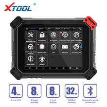 XTOOL PS80 OBD2 Automotive Full System Diagnostic tool with KC100 key programmer ECU Coding and Free update online for life time 2024 - buy cheap