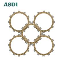 Motorcycle Engine Parts Clutch Friction Plates Kit For Suzuki RG 80 C NC11A RM 80 85 TS 80 X SC11A DR 125 SM CS TS 125 ER #d 2024 - buy cheap