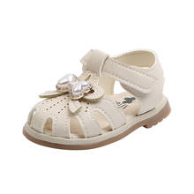 2022 Summer New Fashion Girls Anti-kick Sandals for Girls Babies First Walkers Sandals Children's Soft Bottom Toddler Sandals 2024 - buy cheap