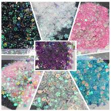 10Ml Epoxy Resin Fillings Sparkling Glitters Mixed Chunky Sequins Resin Crafts X7YA 2024 - buy cheap