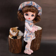 DBS BJD 1/6 Doll Clothes suit dress set Suitable for 28cm Little Angel doll SD 2024 - buy cheap