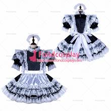 Sissy maid satin dress lockable Uniform cosplay costume Tailor-made[G2349] 2024 - buy cheap