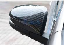 For Toyota Hilux Revo SR5 AN120 AN130 2015 2016 2017 2018 Carbon Fiber Side Mirror Cover Overlay Rear View Panel Accessories 2024 - buy cheap