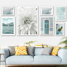 Landscape Wall Art Canvas Painting Dahlia Boat Pineapple Dry Grass Nordic Posters And Prints Wall Pictures For Living Room Decor 2024 - buy cheap