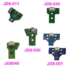 Porta de carregamento usb tomada carregador placa substituição peças reparo para ps4 controlador JDS-050 5.0 011 001 030 040 2024 - compre barato