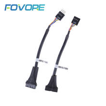 USB 3.0 20 Pin Motherboard Header To Usb 2.0 9 Pin Adapter Converter Cable Male Female For Computer PC Adapter Cord 2024 - buy cheap