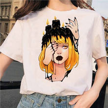 Fashion Clothes Woman 2020 Oil Painting Graphic T-Shirt Kpop Sweet T Shirt Literature Art Ulzzang Womens Clothing Short Sleeve 2024 - buy cheap