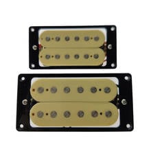 High Output Guitar Pickup Double Coil Humbucker Pickups Neck and Bridge Set Beige 2024 - buy cheap