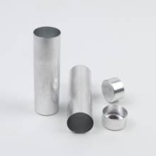 Cartuchos de alumínio para laboratório de odontologia, 100 peças 25*95mm, latas de tubo vazios com capa para valplast, acrílico flexível, material de laboratório 2024 - compre barato